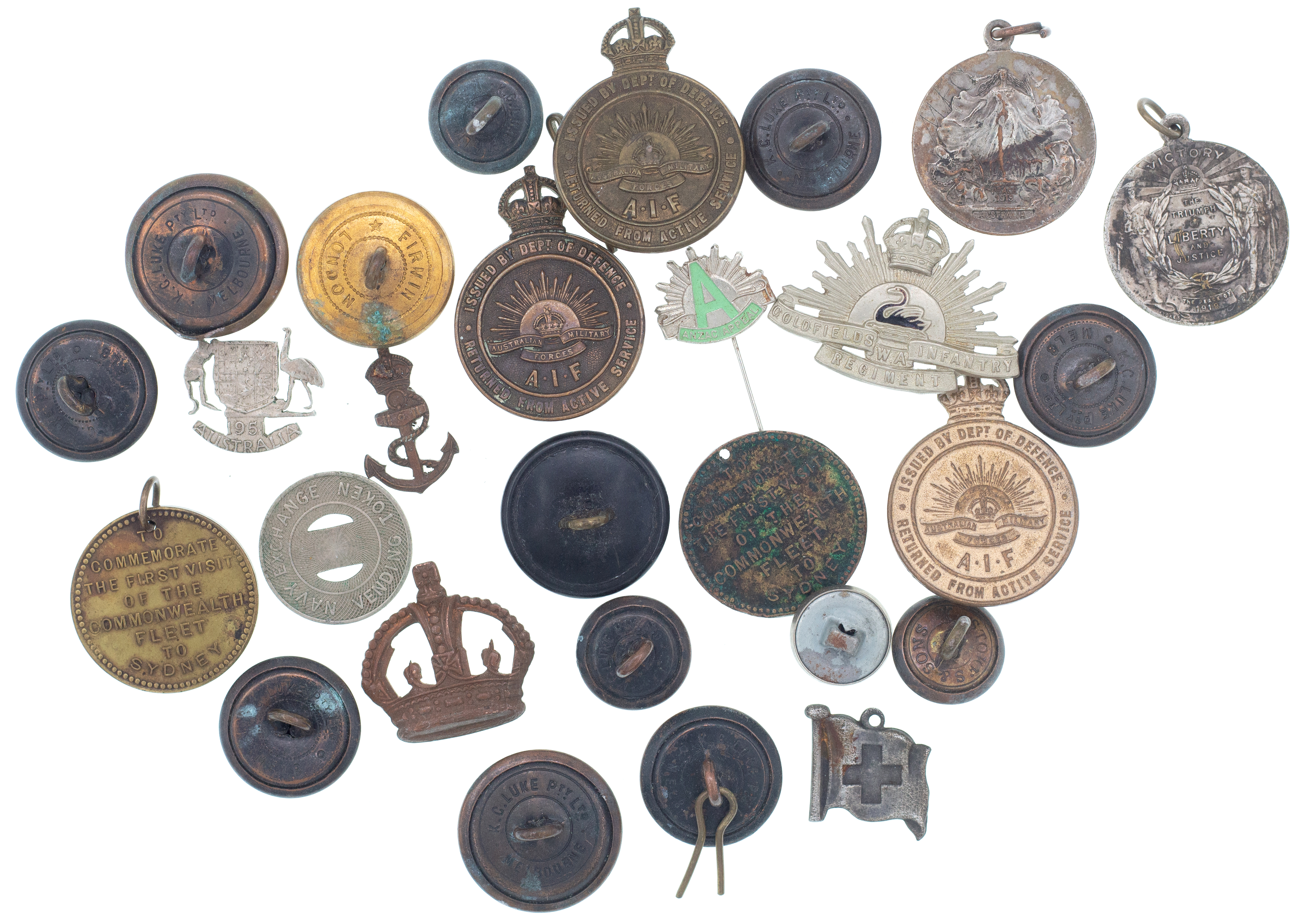 West Australia, Goldfields Infantry Regiment, 1903 - 1912, VGC