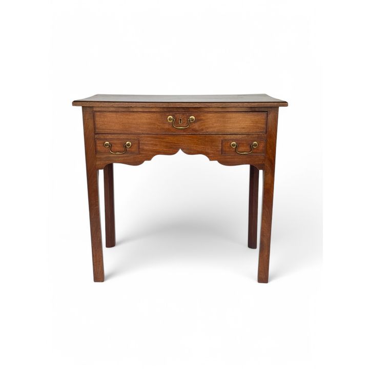 A George III mahogany lowboy