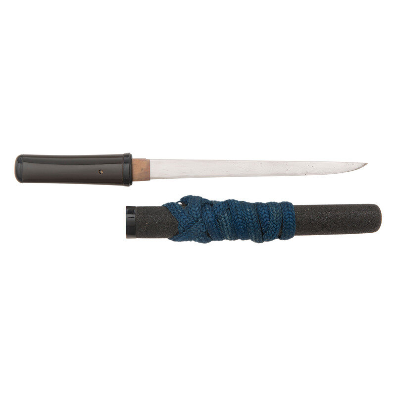 A Japanese Tanto with Old Signature and Aikuchi Koshirae