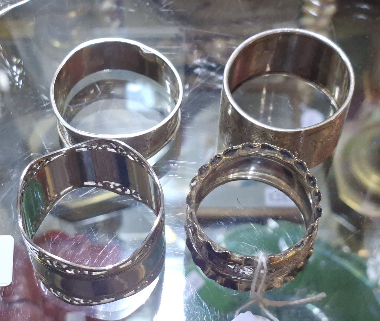 Sterling Silver Napkin Rings