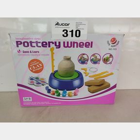 ART POTTERY WHEEL SET FOR KIDS AB2030 - ART POTTERY WHEEL SET FOR KIDS