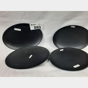 MAXWELL WILLIAMS - 30CM CAVIAR OVAL PLATTER - SET OF 4 -