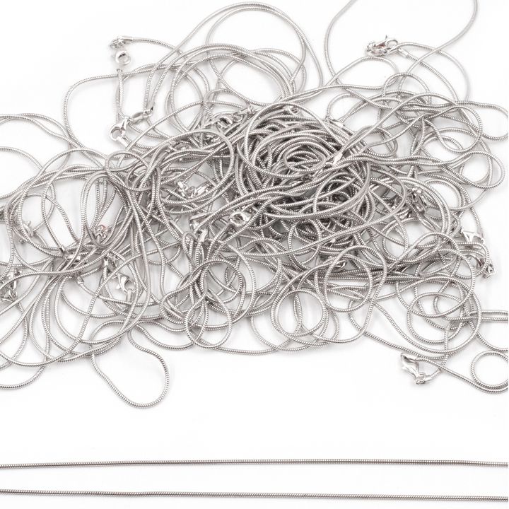 Mix Lot of Silver Chains
