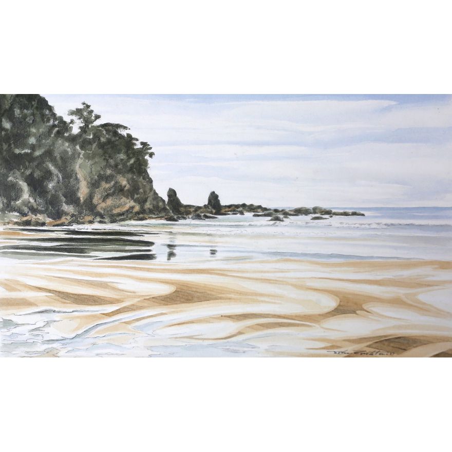 John Crichton 'Untitled - Beach Scene'