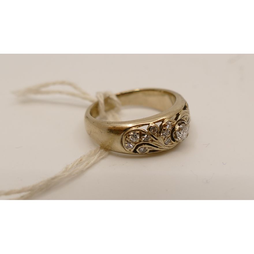 Ladies .49ctw Diamond 14K Ring w/ Appraisal- 7.1g
