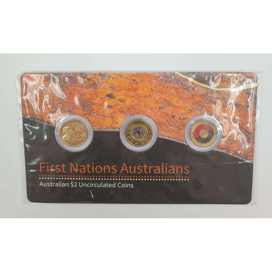 First Nations Aus. $2 Carded Coin Set