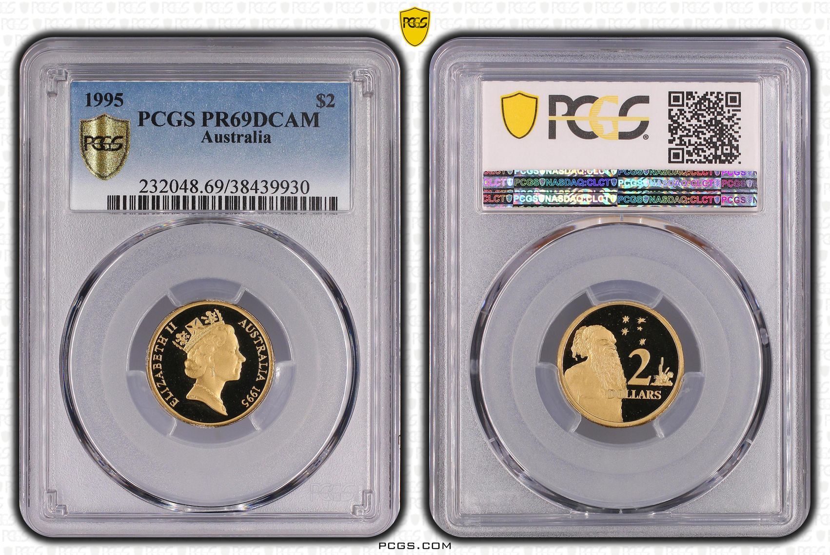 Two Dollar, 1995, PCGS PR69DCAM
