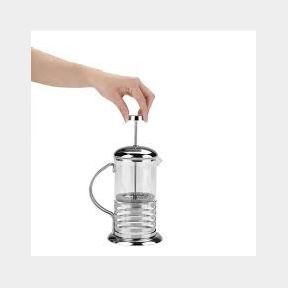 Portable Stainless Steel Coffee Maker Glass Coffee Plunger French Press | SMALL CHIP ON GLASS