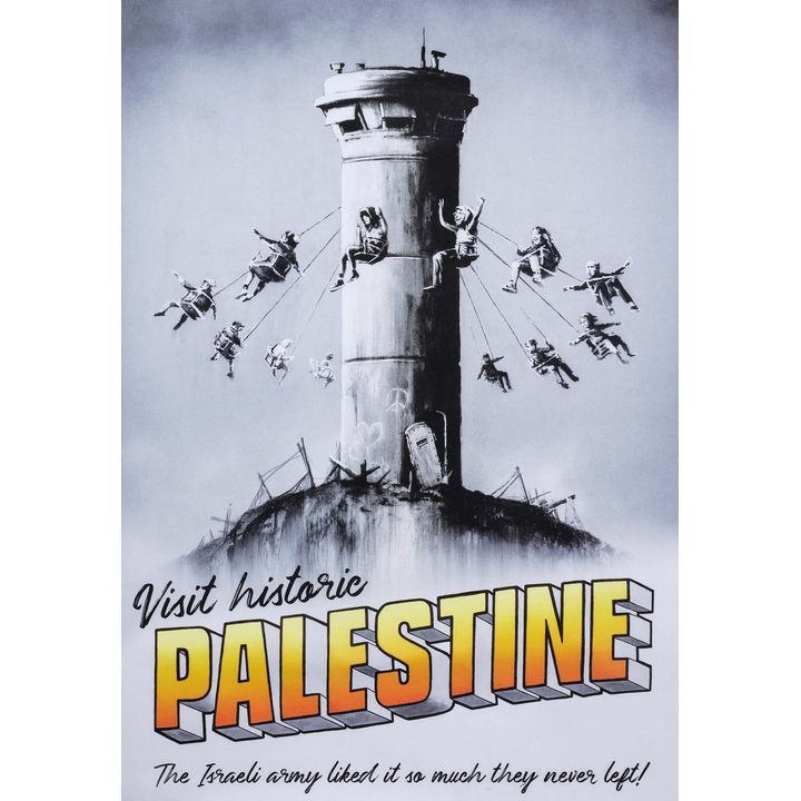 Banksy 'Visit Historic Palestine (2019)'