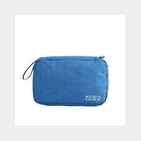 Unisex Travel Makeup Wash Toiletry Cosmetic Storage Organizer Bag - Blue - Elegant Spacious - 51748/18661 SN B3 (S6)
