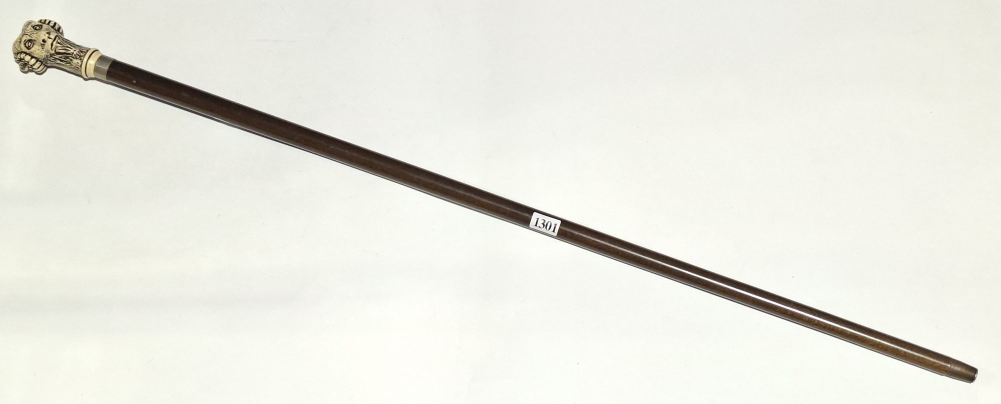 Rams Head Walking Stick