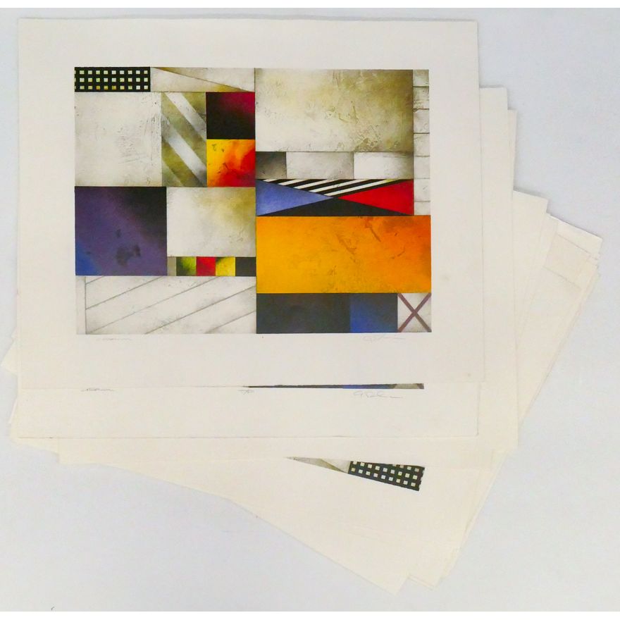 20pc Gregg Robinson ''Chromium'' Color Lithographs