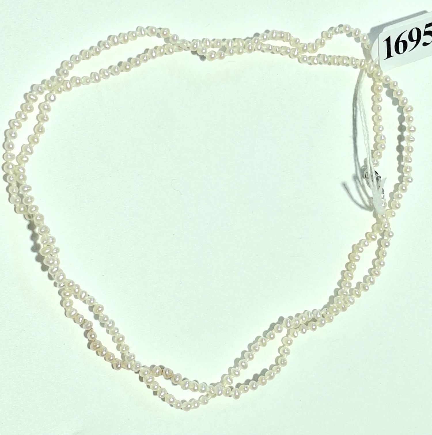 Sterling Silver Pearl Necklace