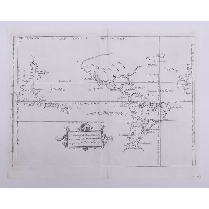 Herrera y Tordesillas, Yndias Ocidentales. 1726