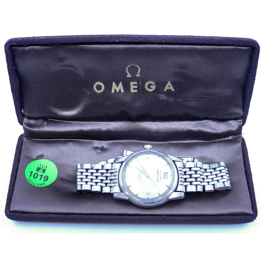 Vintage Men's Omega Seamaster Calendar Wristwatch