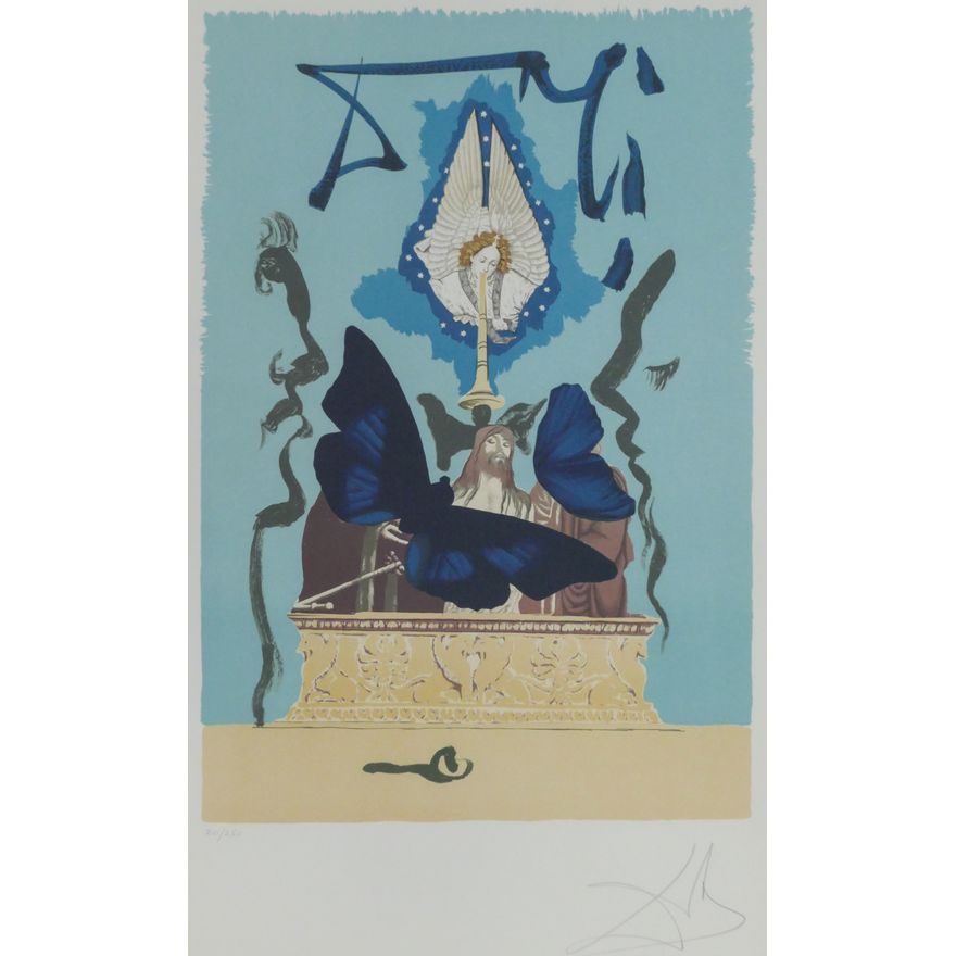 Salvador Dali ''The Resurrection'' 1979 Lithograph