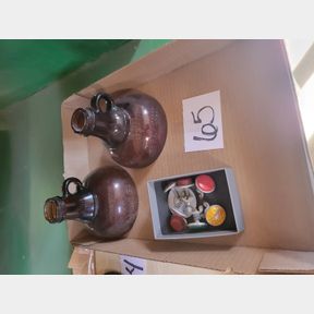 Custom bottle funnels and license plate reflectors
