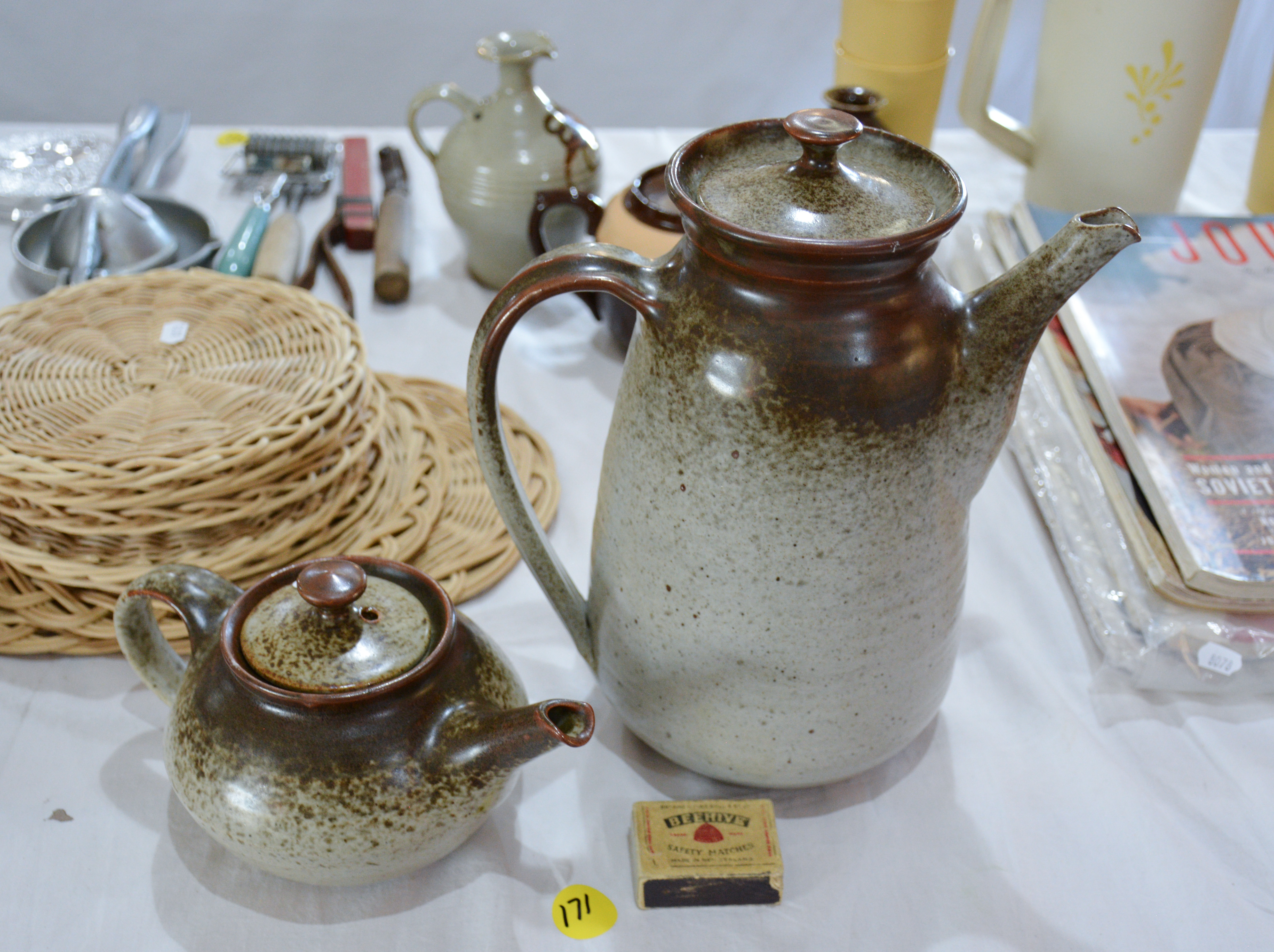 Coffee/Teapots x 2 — NZ auction result