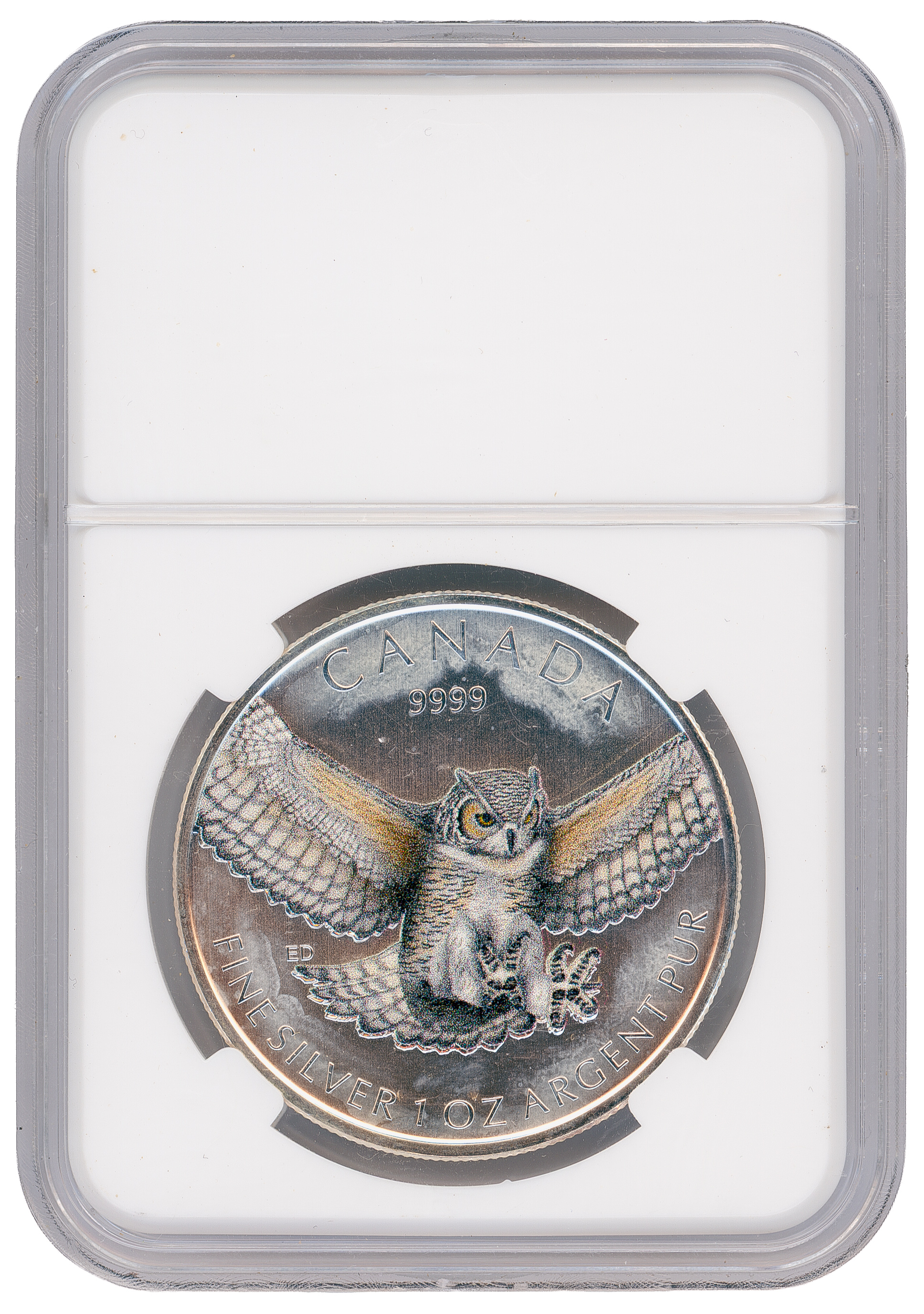 Canada, Silver, Argent Pur, Five Dollar, 2015,