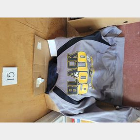 Youth hoodie and various other clothing articles