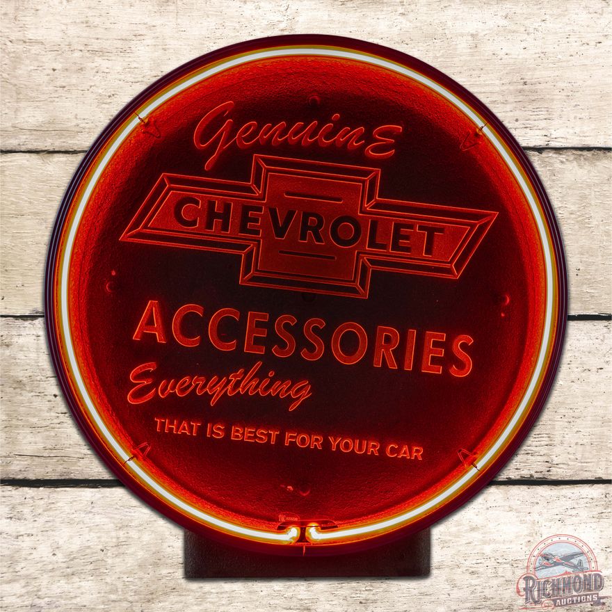 Amazing Genuine Chevrolet Accessories "Everything That is Best for Your Car" Neon Sign
