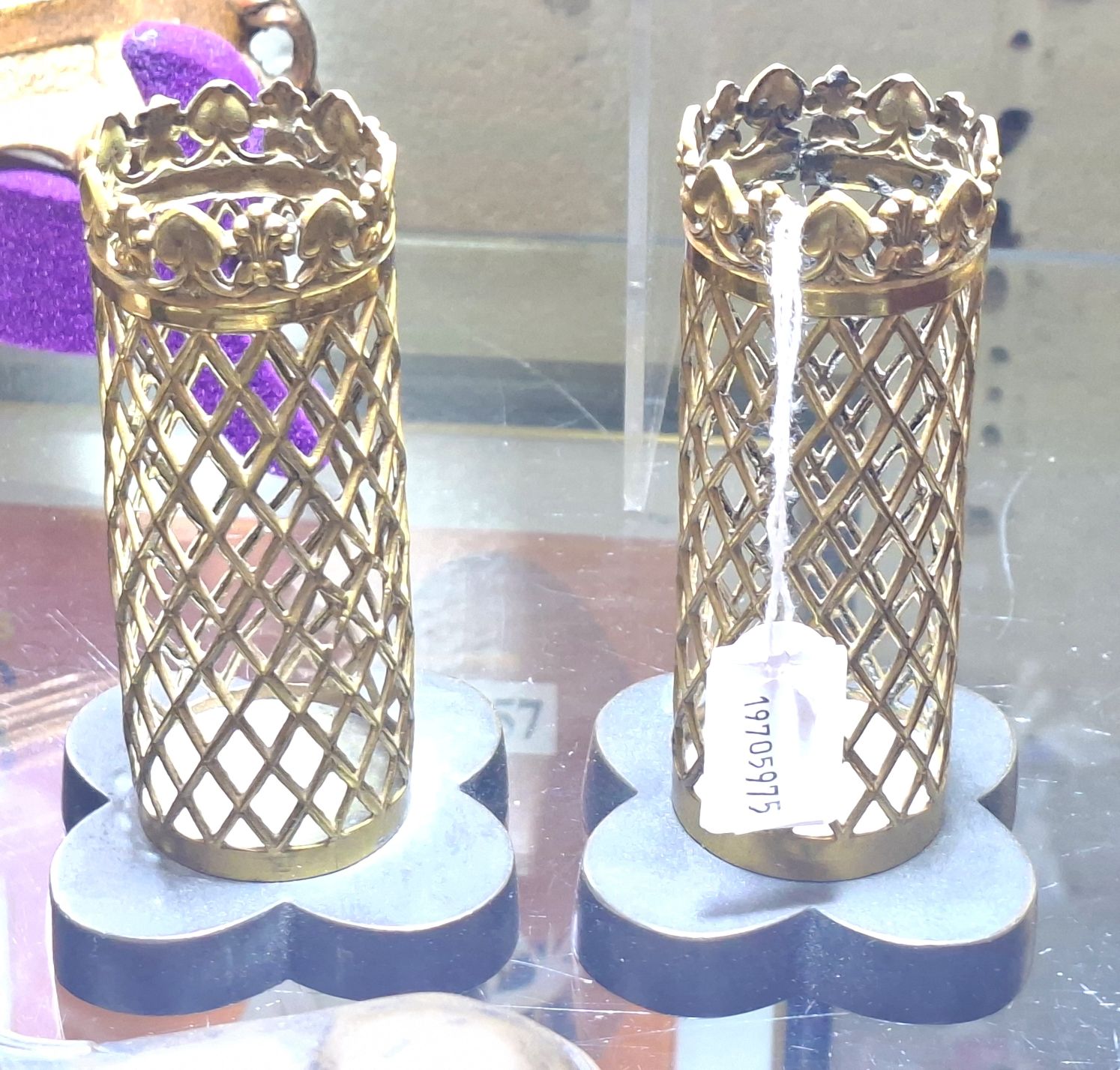 ANTIQUE SPILL VASES