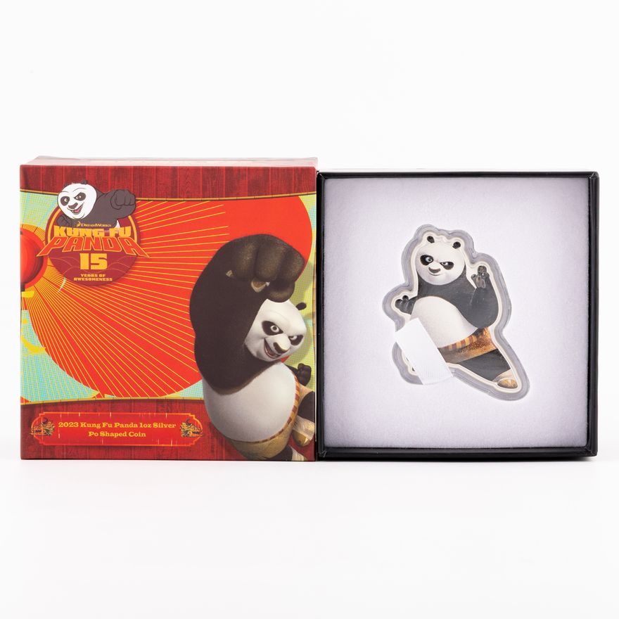 Niue, Dreamworks - Kung Fu Panda 15, Two Dollars, 2023,  FDC