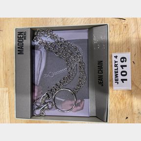 MADDEN STEEL SM MENS DOUBLE CURB MENS JEANS CHAIN