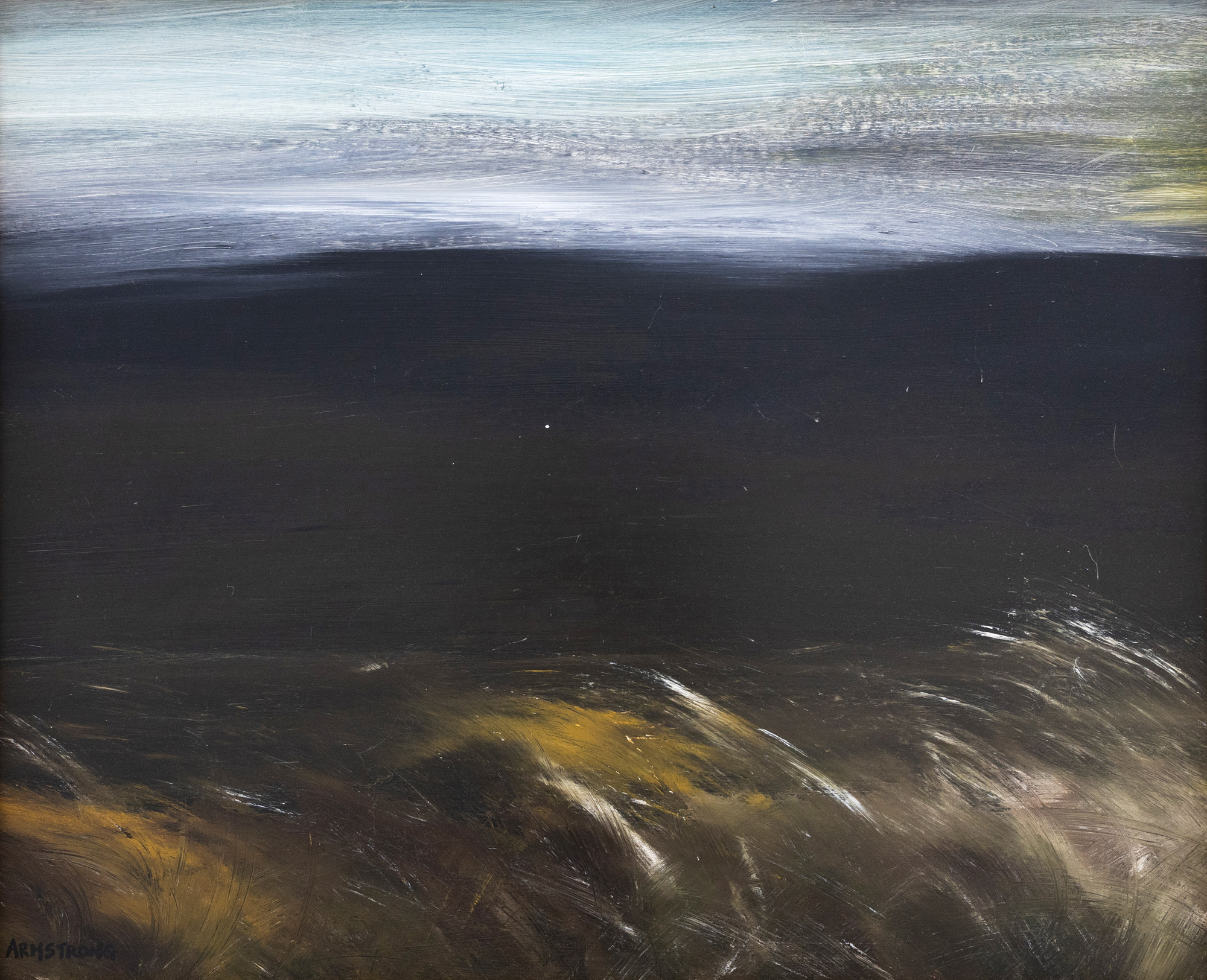Rex Armstrong 'Karekare - Into the Night Softly' — sold at auction in New Zealand for $600