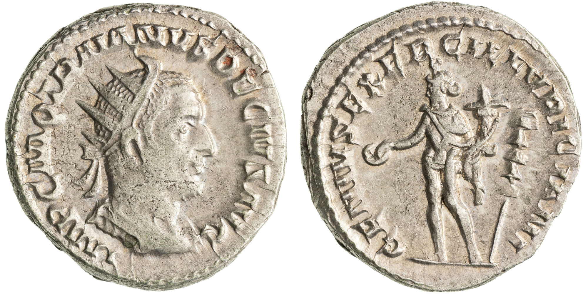 Trajan Decius, Antoninianus, 250 AD, EF