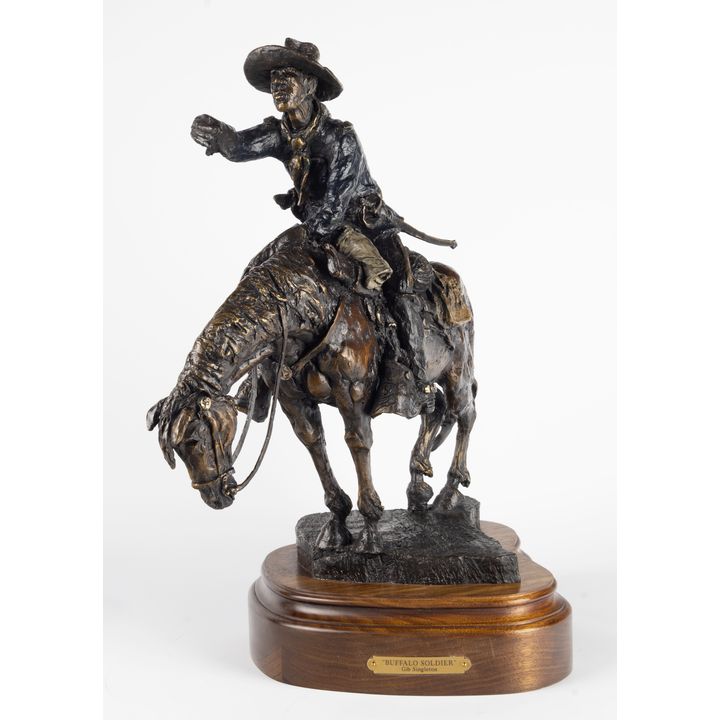 Gib Singleton (1936-2014), Buffalo Soldier, 2002