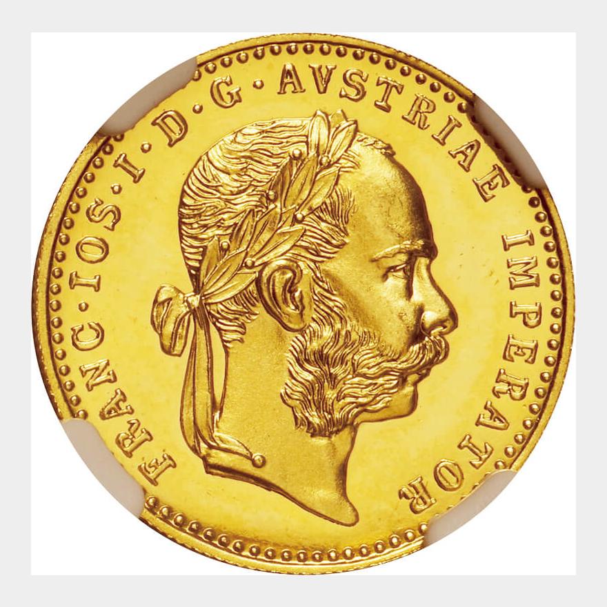 金貨　オーストリア　1ドゥカット　フランツヨーゼフ1世　1915年　3.49g
