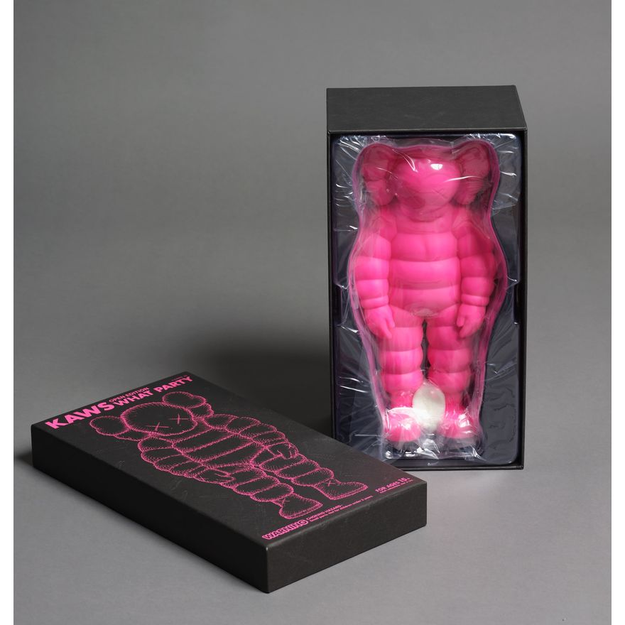 KAWS (Brian Donnelly) 'What Party (Pink)'