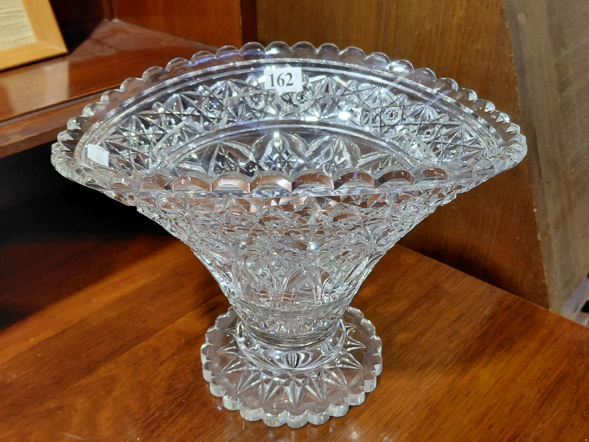 162 · STUART CRYSTAL VASE