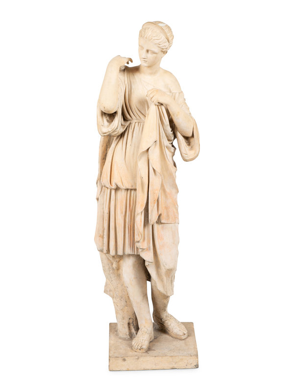 A Neoclassic Style Composition Figure
Height 42 inches.