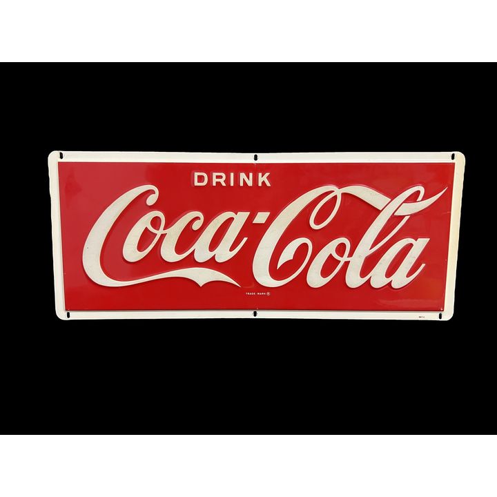 Drink Coca Cola Coke Tin Metal Soda Sign
