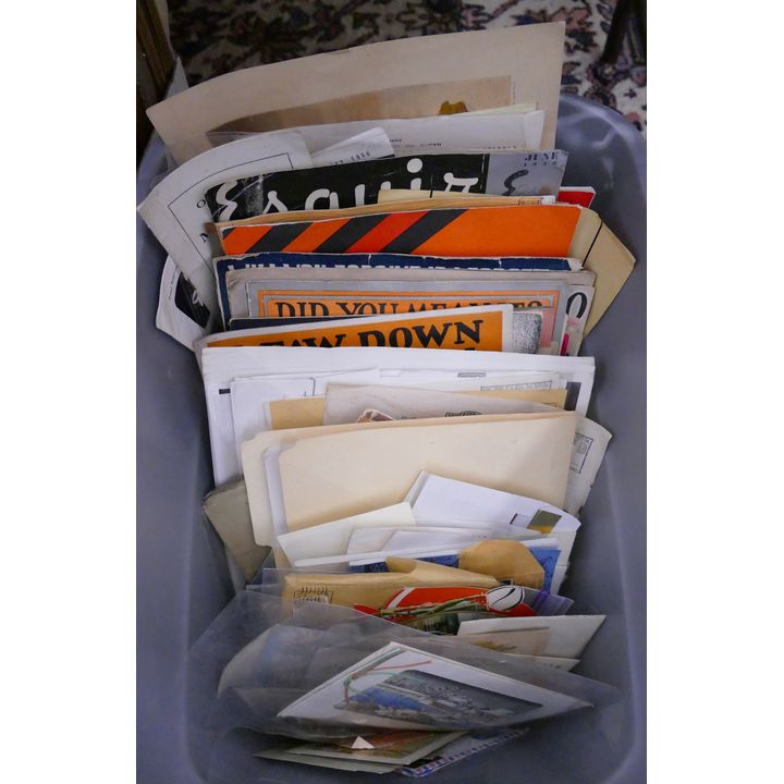 Tote Antique Sheet Music, Valentines, Etc