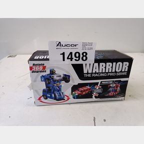 TRANSFORMER CAR ROBOT FOR KIDS 360 DEGREE SPIN - BLUE - 3-7 YEARS - TRANSFORMER LIGHTS SOUND BUMP GO ACTION