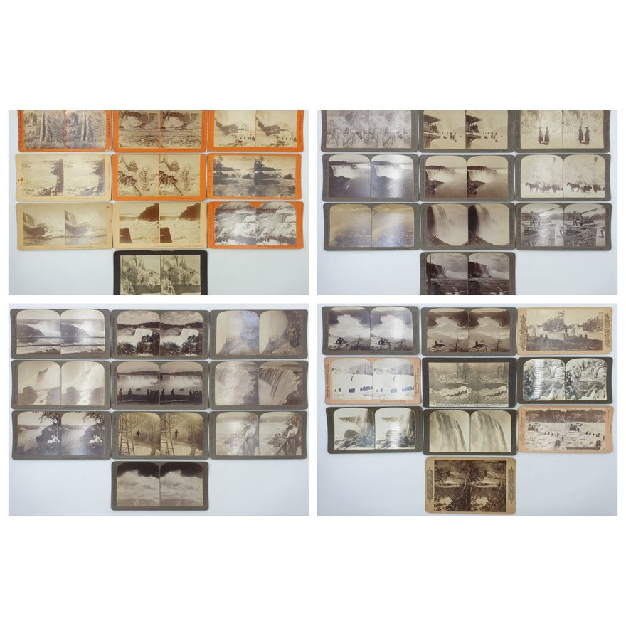 Stereograph Cards - Niagara Falls (x40)