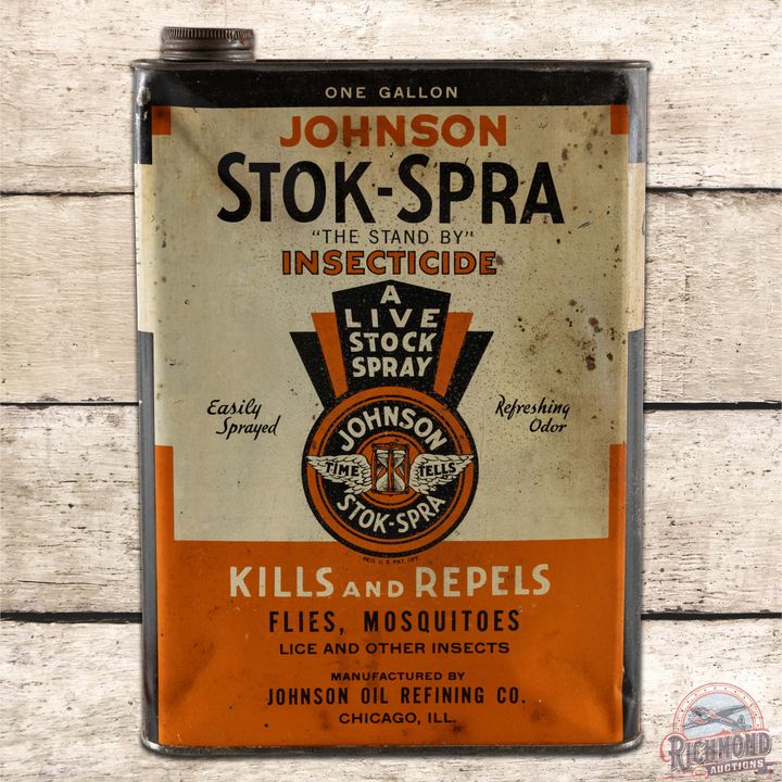 Johnson Stok Spra Insecticide 1 Gallon Metal Can