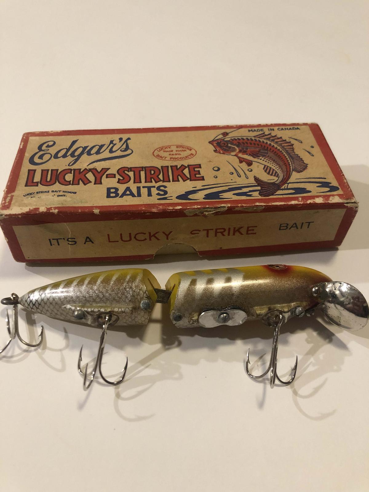 VINTAGE THE PRODUCERS MEGA GHOST TOPWATER LURE tough color TACKLE BOX FIND  NIP