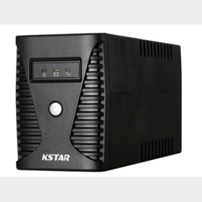 KSTAR UPS 600VA MINI UPS FOR WIFI ROUTERS TV LAPTOP DURING LOADSHEDDING - BLACK