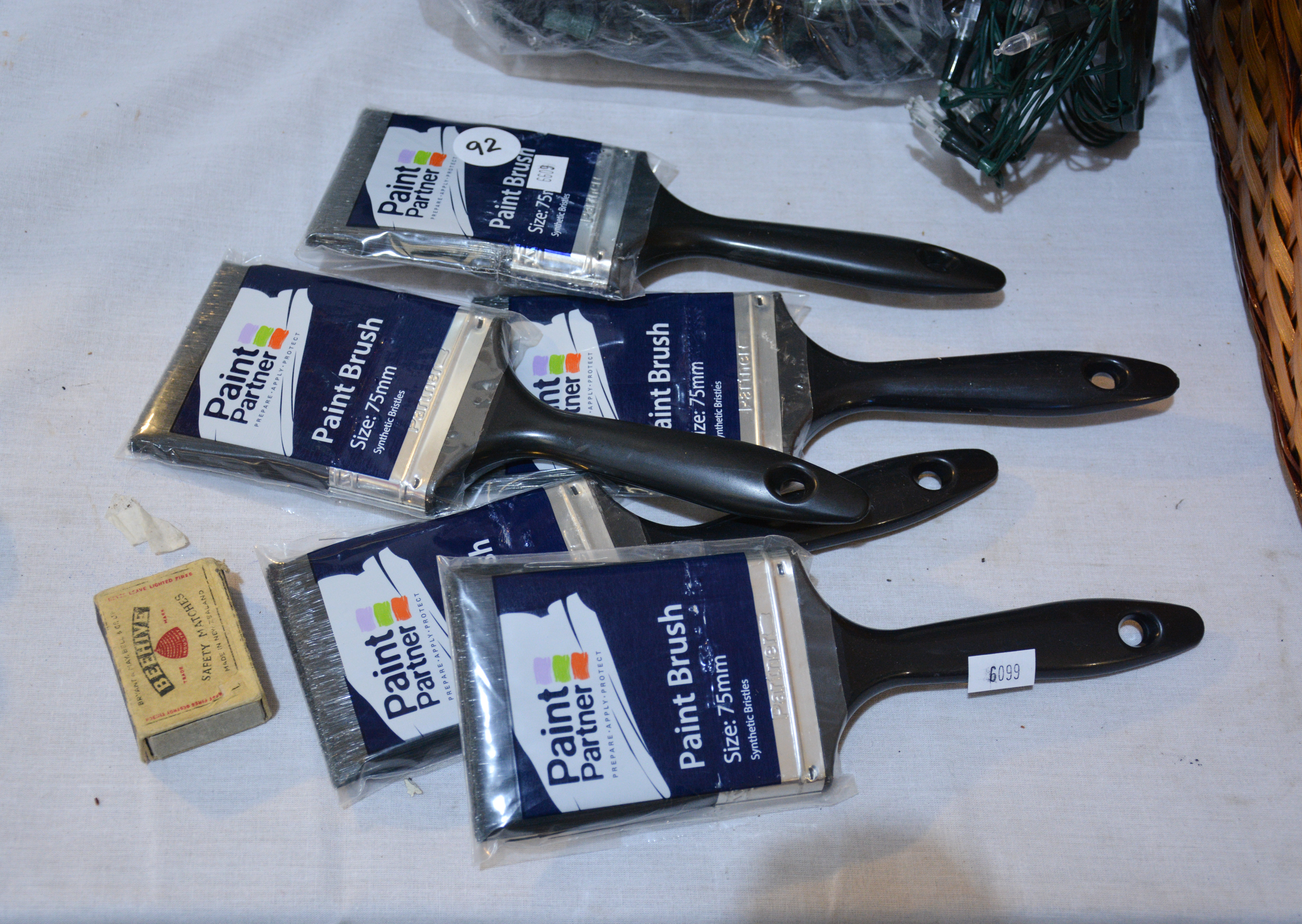 Paint Brushes x 5 — sold at auction in New Zealand for $25