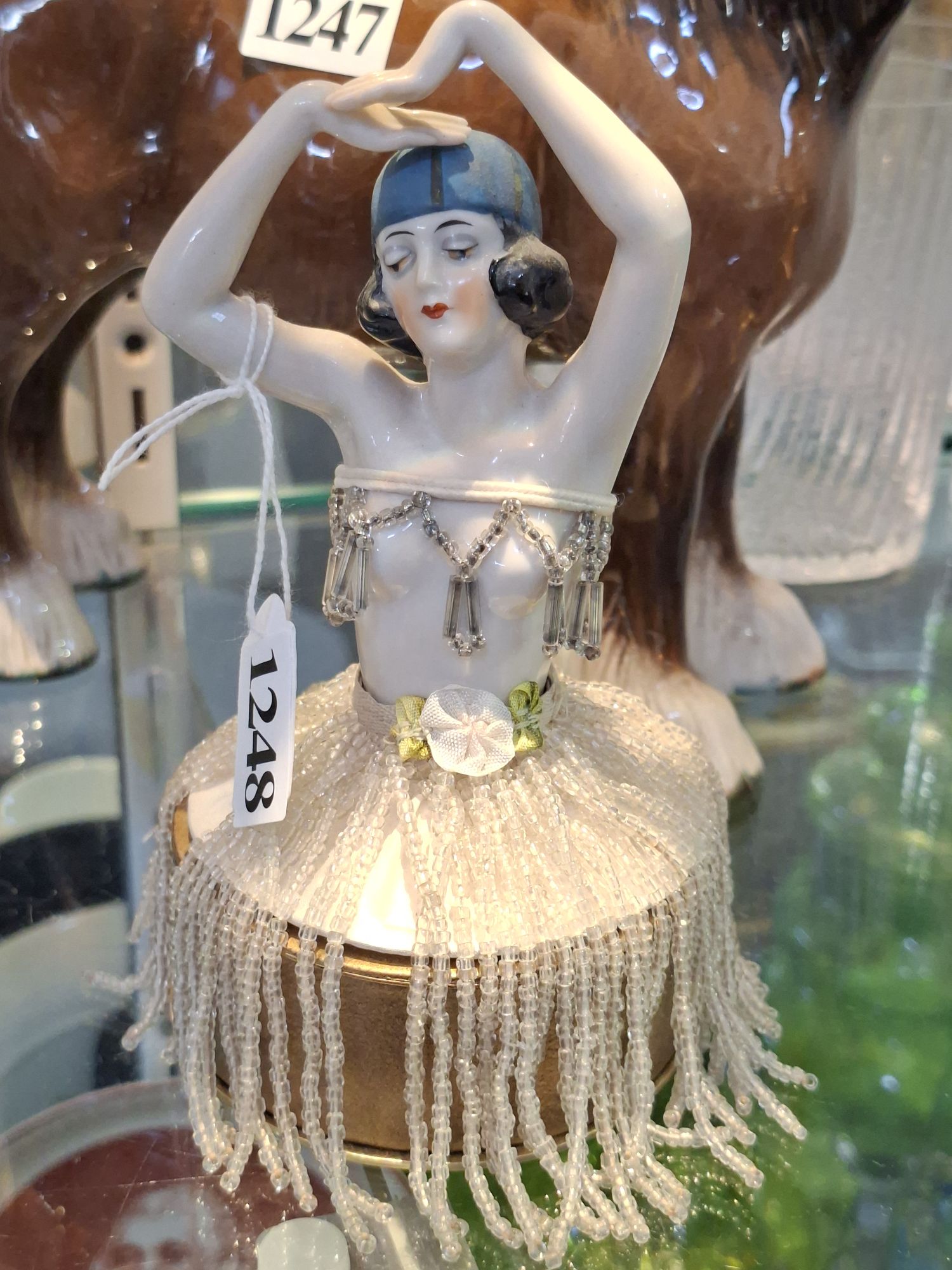 Gemey Pearl Mist Flapper Powder Pot