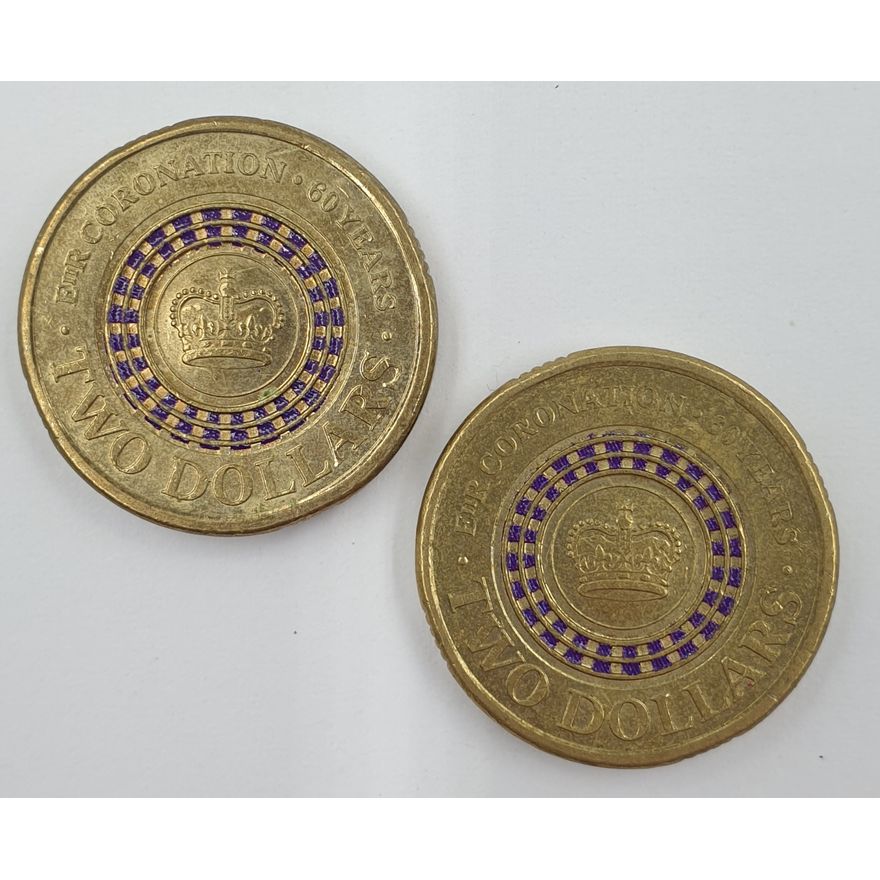 Coronation $2 Coins (x2)