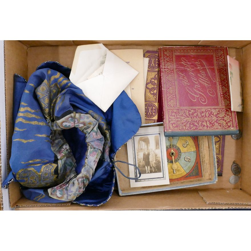 Box Antique Paper Booklets etc.