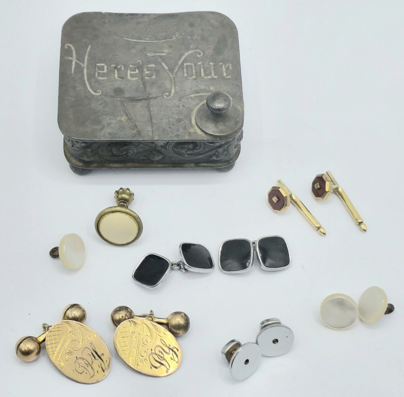 Vintage Studs And Cufflinks