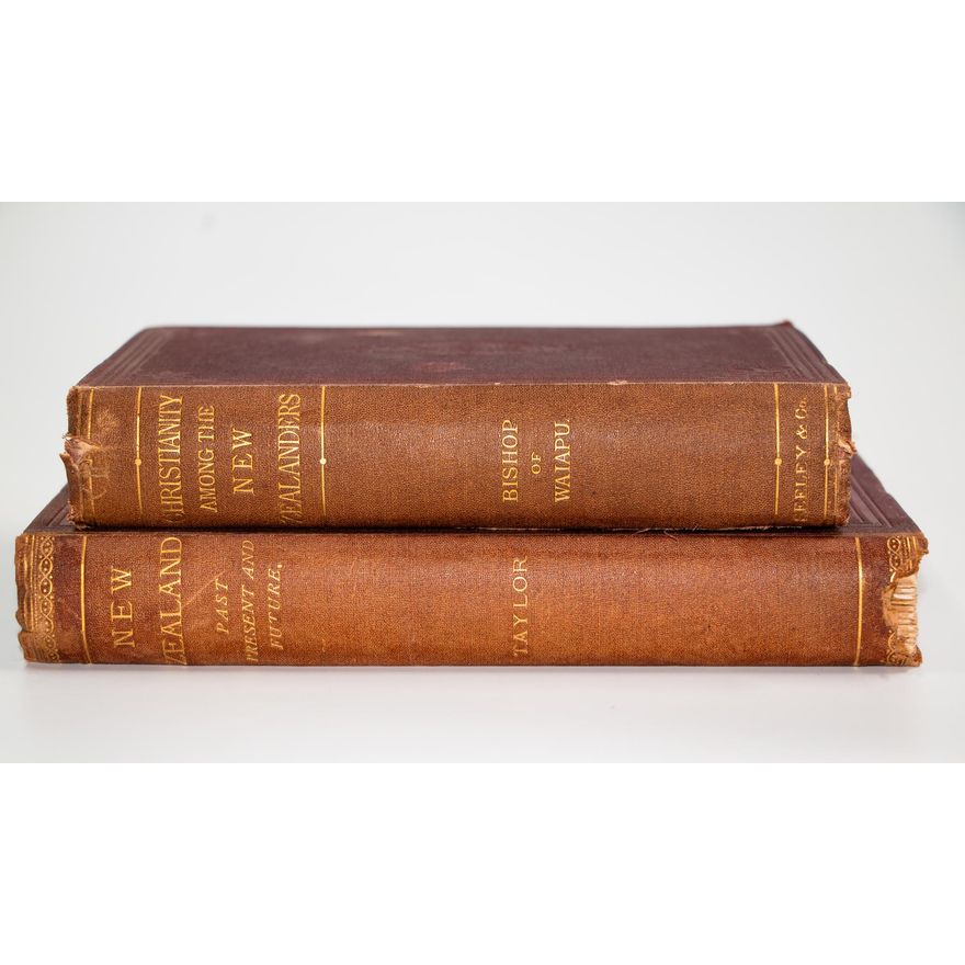 WILLIAMS, REV WILLIAM  [2 titles] - Christianity Among the New Zealanders.
