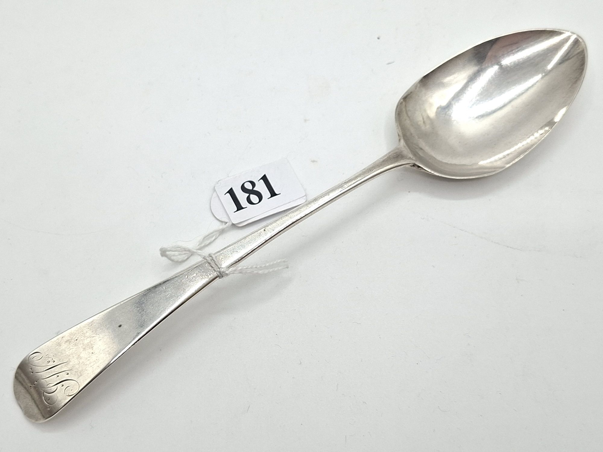 181 · GEORGIAN STERLING SILVER SPOON