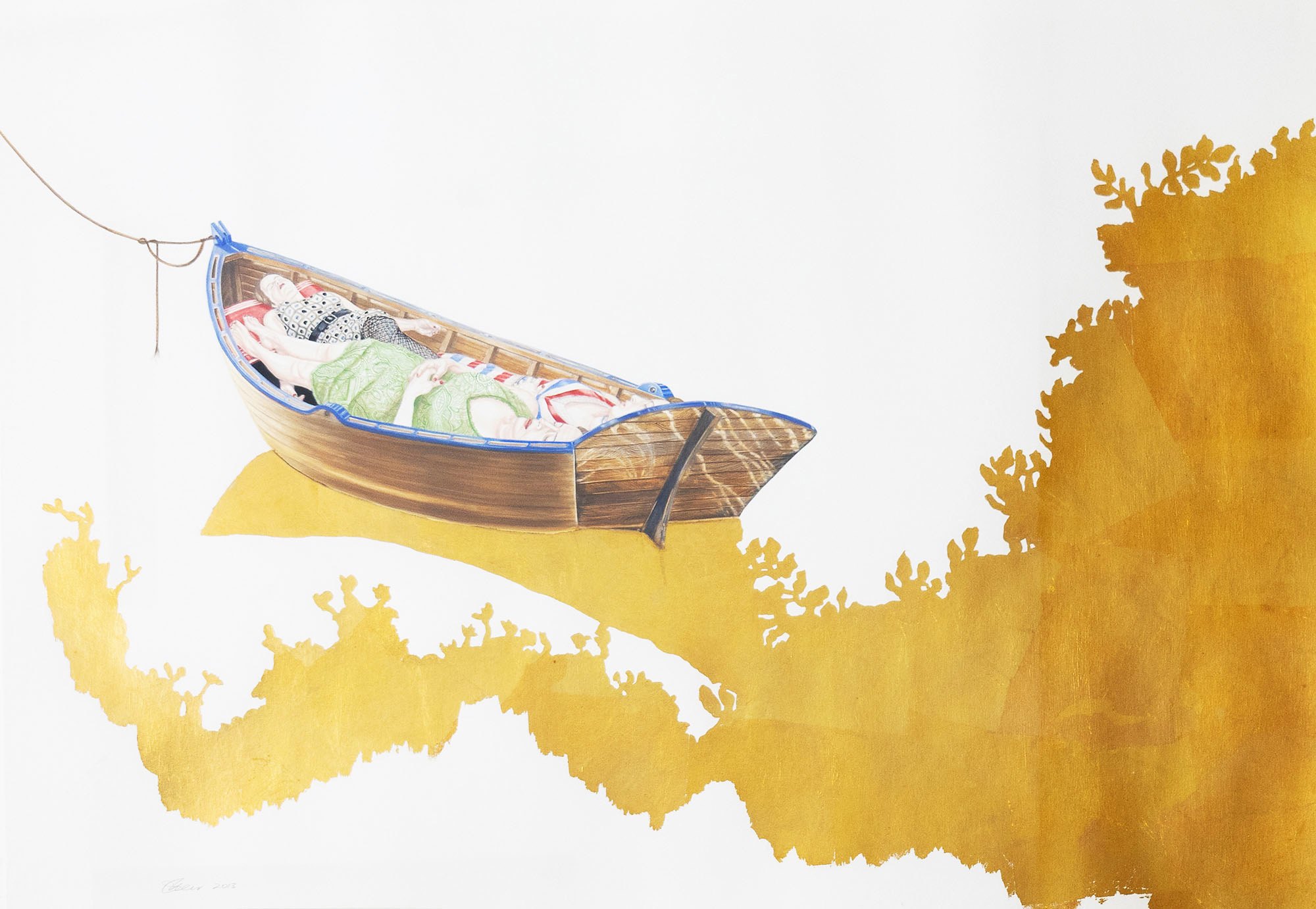 Susanne Kerr 'The cove' — sold at auction in New Zealand for $1,200